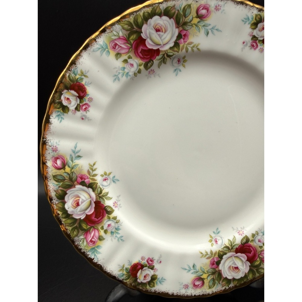 1 - Royal Albert Celebration Salad Plate Bone China Made in England 8" - Picture 2 of 7